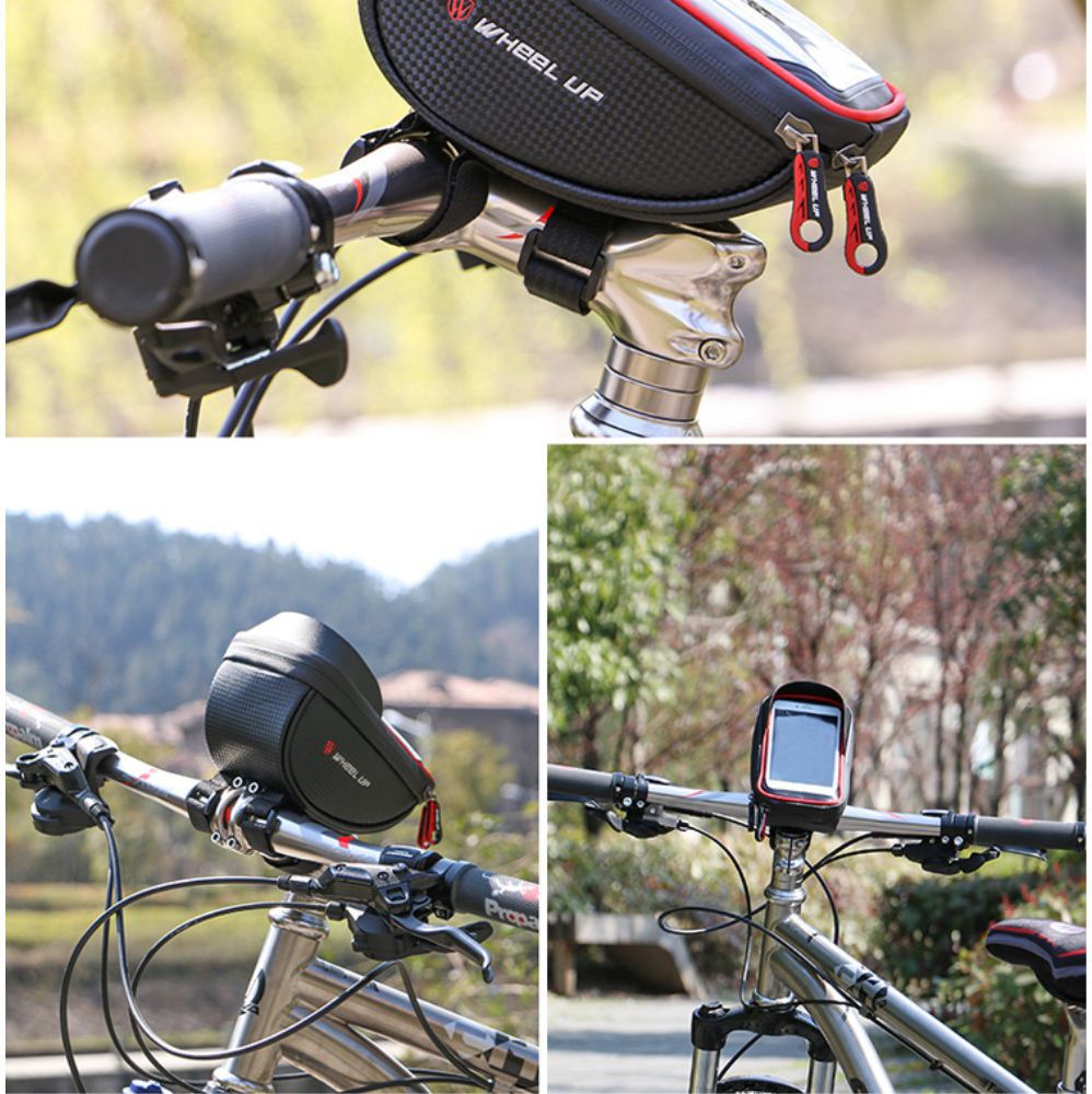 Universele Spatwaterdichte Telefoonhouder Fiets voor Smartphone Rood afbeelding 22