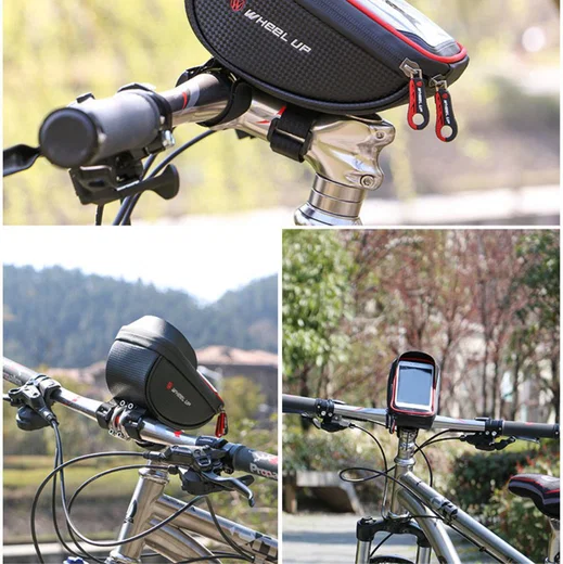 Universele Spatwaterdichte Telefoonhouder Fiets voor Smartphone Rood afbeelding 22