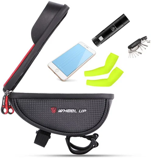 Universele Spatwaterdichte Telefoonhouder Fiets voor Smartphone Rood afbeelding 5