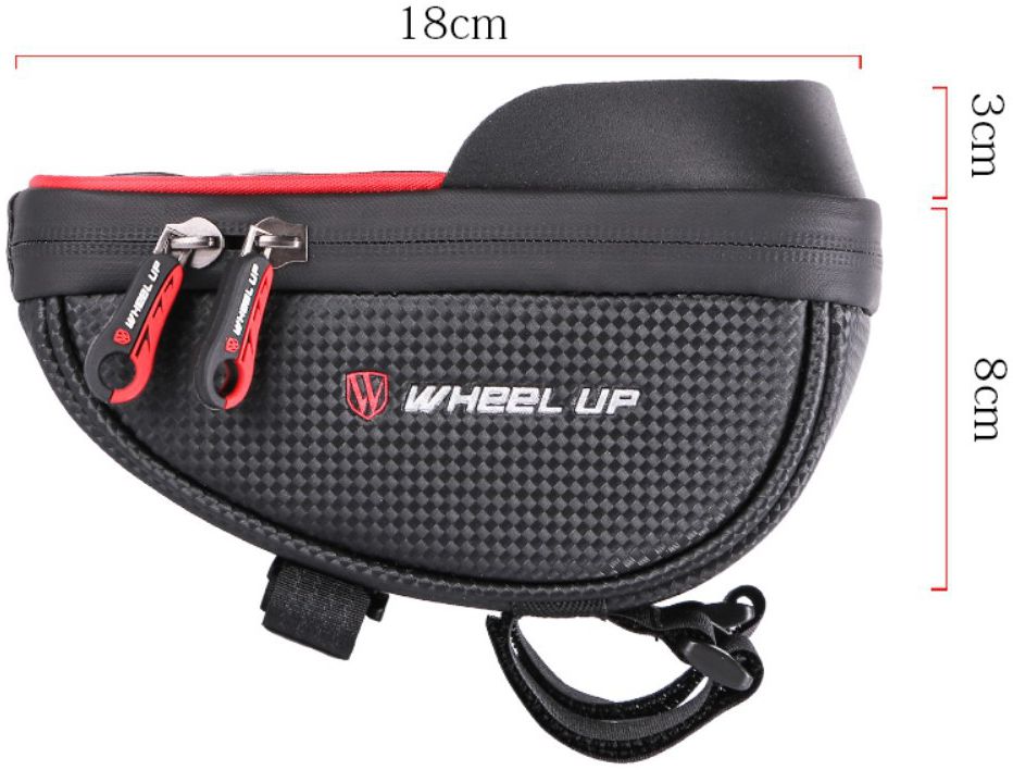 Universele Spatwaterdichte Telefoonhouder Fiets voor Smartphone Rood afbeelding 6