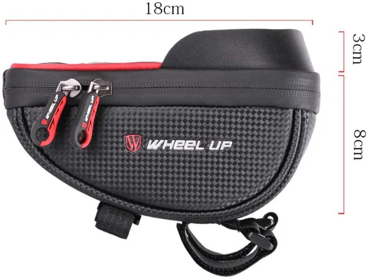 Universele Spatwaterdichte Telefoonhouder Fiets voor Smartphone Rood afbeelding 6