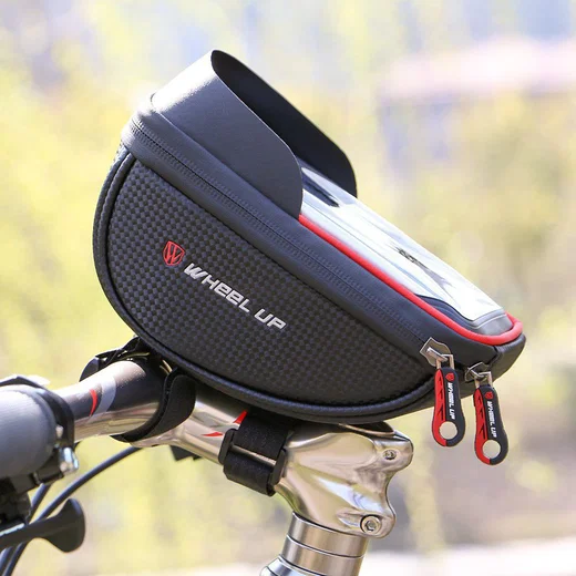 Universele Spatwaterdichte Telefoonhouder Fiets voor Smartphone Rood afbeelding 9
