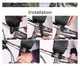 Universele Spatwaterdichte Telefoonhouder Fiets voor Smartphone Zwart afbeelding 13