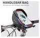 Universele Spatwaterdichte Telefoonhouder Fiets voor Smartphone Zwart afbeelding 2