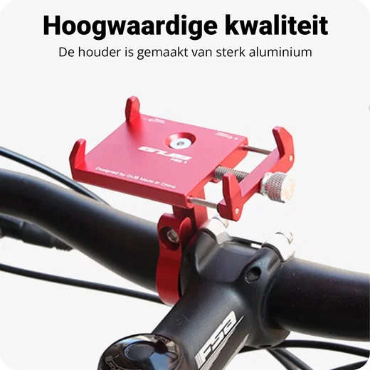 GUB Pro 1 Universele Fiets Telefoonhouder Voor Smartphone Rood afbeelding 5