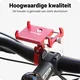 GUB Pro 1 Universele Fiets Telefoonhouder Voor Smartphone Rood afbeelding 5