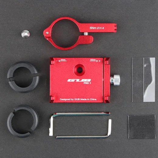 GUB Pro 1 Universele Fiets Telefoonhouder Voor Smartphone Rood afbeelding 7
