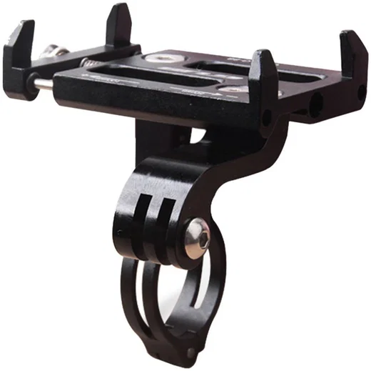 GUB G88 Universele Telefoonhouder Fiets met GoPro Mount Zwart afbeelding 3