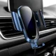 Baseus Future Gravity Verstelbare Ventilatie Telefoonhouder Blauw afbeelding 2
