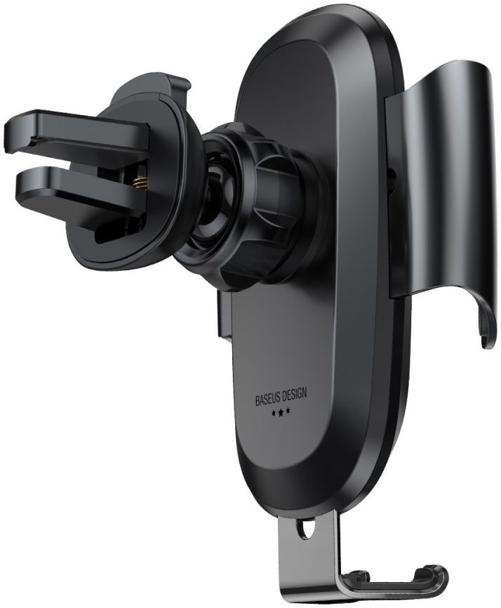 Baseus Future Gravity Verstelbare Ventilatie Telefoonhouder Zwart afbeelding 5