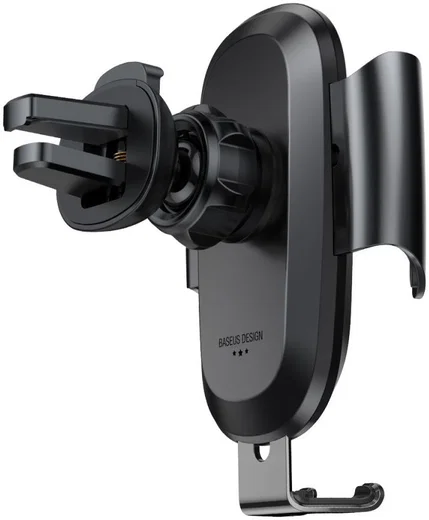 Baseus Future Gravity Verstelbare Ventilatie Telefoonhouder Zwart afbeelding 5