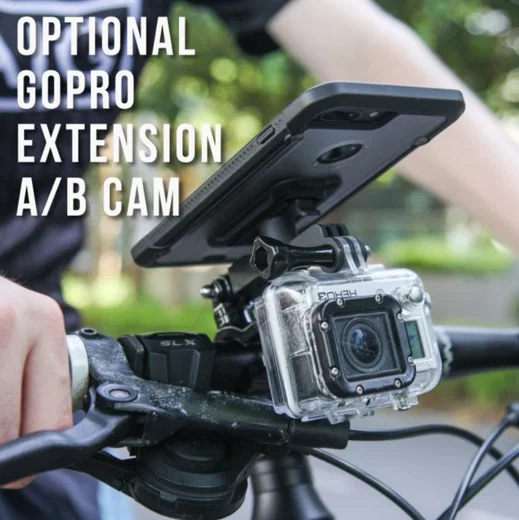 Armor X X20 Universele Verstelbare Telefoonhouder voor Fiets Zwart afbeelding 2