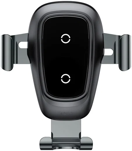 Baseus Metal Gravity Ventilatie Telefoonhouder Draadloos Laden Zwart afbeelding 6