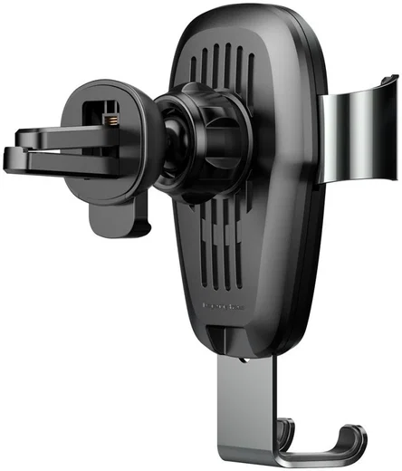 Baseus Metal Gravity Ventilatie Telefoonhouder Draadloos Laden Zwart afbeelding 8