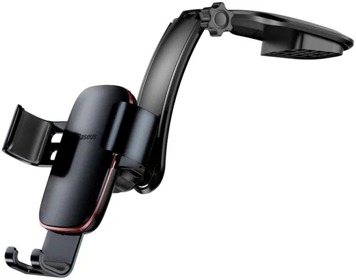 Baseus Metal Age Gravity Smartphonehouder Dashboard Auto Grijs afbeelding 3
