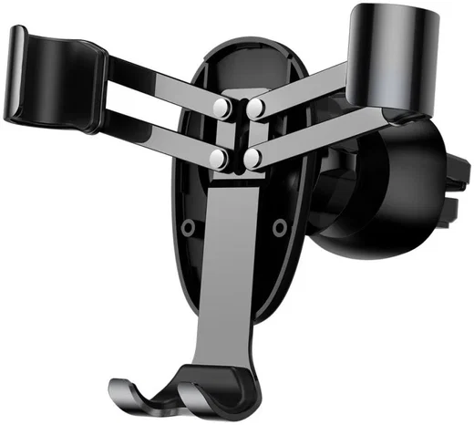 Baseus Mini Gravity Ventilatierooster Autohouder Zwart afbeelding 6