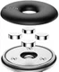 Baseus Star Ring Magnetische Auto Dashboard Telefoonhouder Zilver afbeelding 6