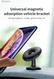 Baseus Star Ring Magnetische Auto Dashboard Telefoonhouder Zilver afbeelding 8