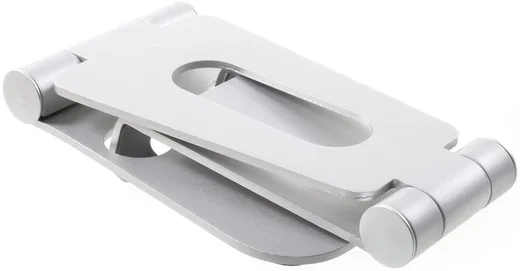 Universele Verstelbare Aluminium Houder Smartphone en Tablet Zilver afbeelding 5