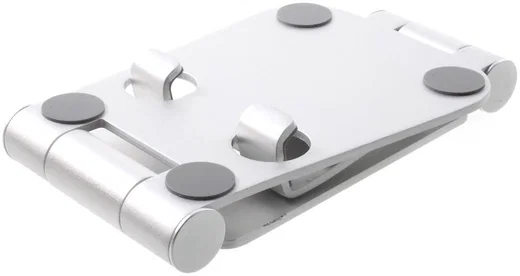 Universele Verstelbare Aluminium Houder Smartphone en Tablet Zilver afbeelding 7