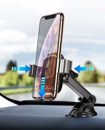 Baseus Automatisch Klemmende Auto Houder Met QI Draadloos Opladen afbeelding 11
