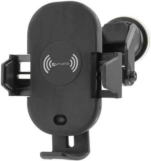 4Smarts VoltBeam Sensor 2 Telefoonhouder Met Zuignap Draadloos Opladen afbeelding 2