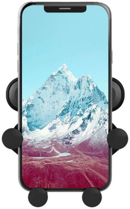 This Is One Gravity Compacte Ventilatierooster Telefoonhouder Zwart afbeelding 2