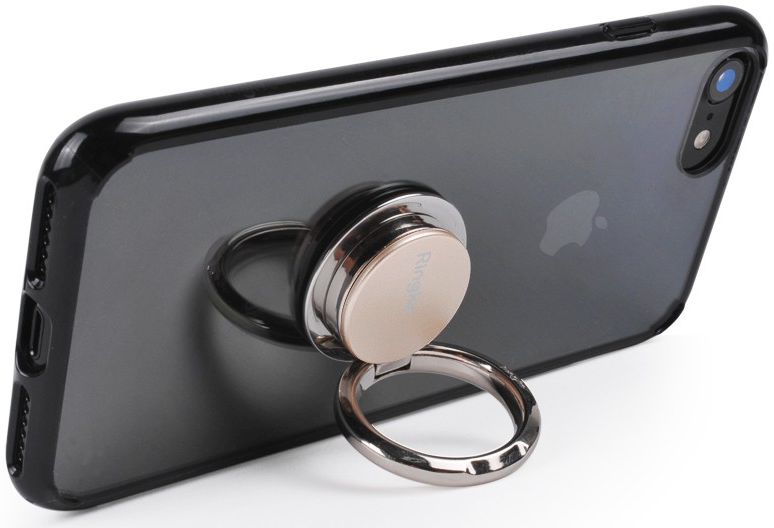 Ringke Kickstand Smartphone Ring Vinger Houder Zwart afbeelding 2