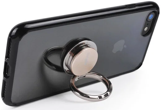 Ringke Kickstand Smartphone Ring Vinger Houder Zwart afbeelding 2
