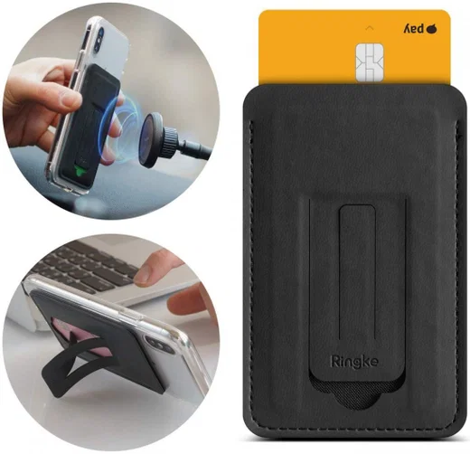Ringke Universele Multi Card Houder Zwart afbeelding 1