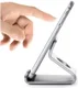 Universele Bureau Telefoon en Tablet Houder Zilver afbeelding 3
