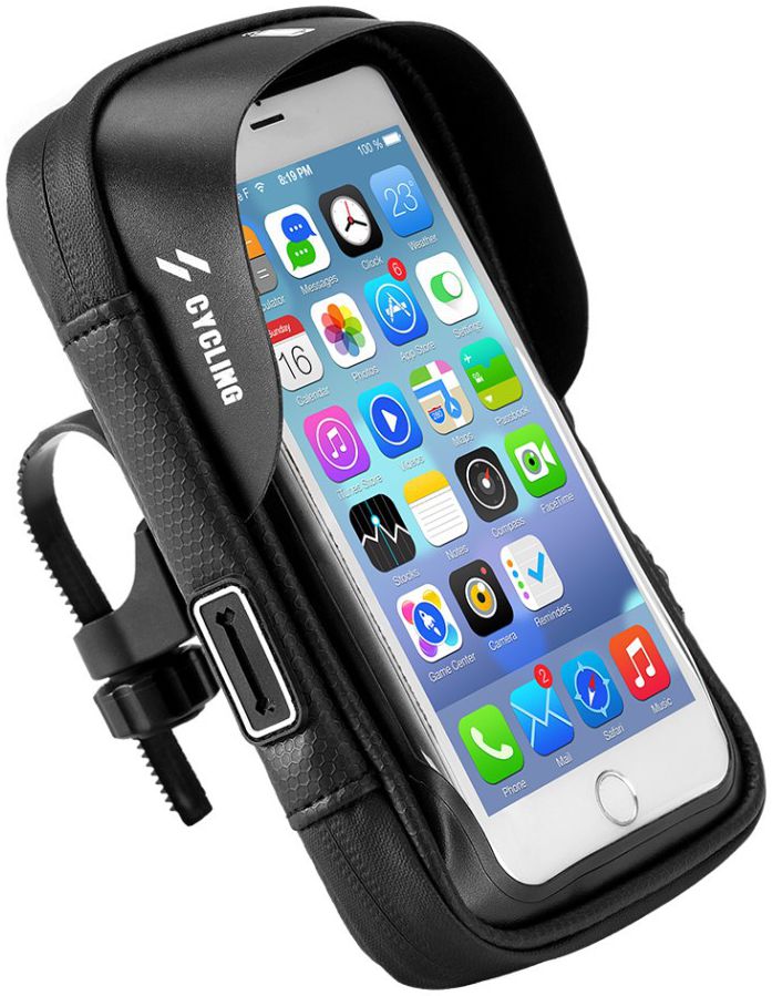 Universele Waterbestendig Fiets Telefoonhouder Voor Smartphone 5.8Inch afbeelding 1