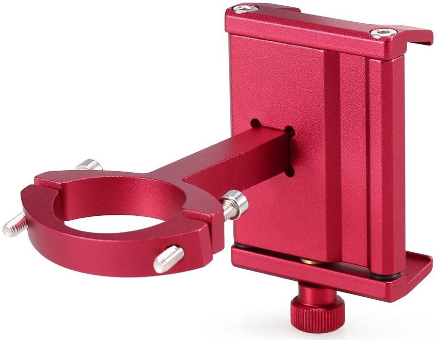 Universele Aluminium Smartphonehouder voor Fietsen Rood afbeelding 3