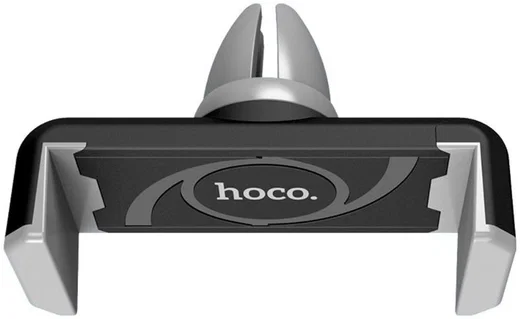 Hoco Ventilatieroosterhouder Smartphone Zwart afbeelding 1