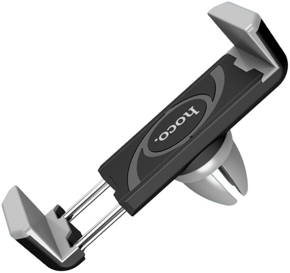 Hoco Ventilatieroosterhouder Smartphone Zwart afbeelding 2