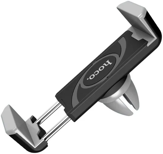 Hoco Ventilatieroosterhouder Smartphone Zwart afbeelding 2