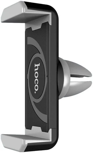 Hoco Ventilatieroosterhouder Smartphone Zwart afbeelding 5