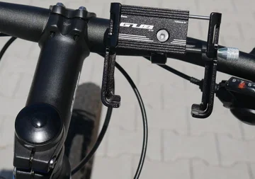 GUB P10 Universele Verstelbare Telefoon Fietshouder Smartphone Zwart