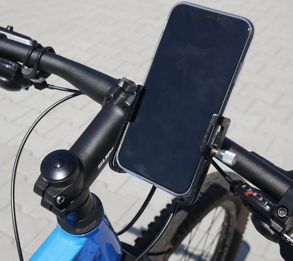 GUB P10 Universele Verstelbare Telefoon Fietshouder Smartphone Zwart afbeelding 3