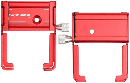 GUB P10 Universele Verstelbare Telefoon Fietshouder Smartphone Rood afbeelding 4