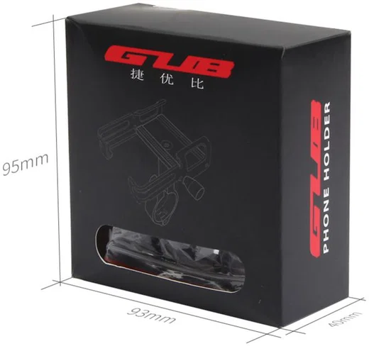 GUB P10 Universele Verstelbare Telefoon Fietshouder Smartphone Rood afbeelding 9