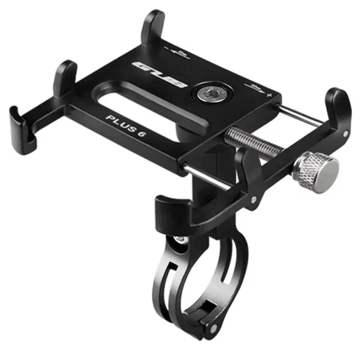 GUB Plus 6 Universele Aluminium Telefoonhouder voor Fietsen Zwart afbeelding 1