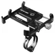 GUB Plus 6 Universele Aluminium Telefoonhouder voor Fietsen Zwart afbeelding 1