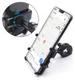 GUB Plus 6 Universele Aluminium Telefoonhouder voor Fietsen Zwart afbeelding 2