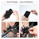 Universele en Schokbestendige Telefoonhouder Fiets/Mountainbike Zwart afbeelding 7