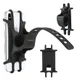 Universele en Schokbestendige Telefoonhouder Fiets/Mountainbike Zwart afbeelding 3