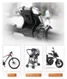 Universele en Schokbestendige Telefoonhouder Fiets/Mountainbike Zwart afbeelding 8