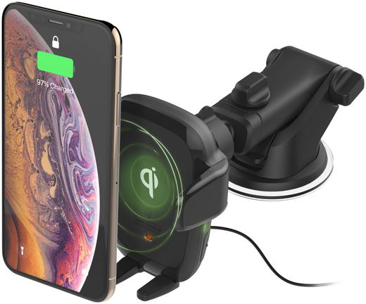 iOttie Auto Sense Telefoonhouder Auto Dashboard/Raam met Draadloos Laden 10W afbeelding 1