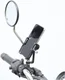 GUB P20 Verstelbare Aluminium Telefoonhouder Motor of Scooter Zwart afbeelding 10