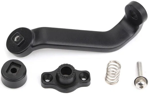 GUB P20 Verstelbare Aluminium Telefoonhouder Motor of Scooter Zwart afbeelding 11